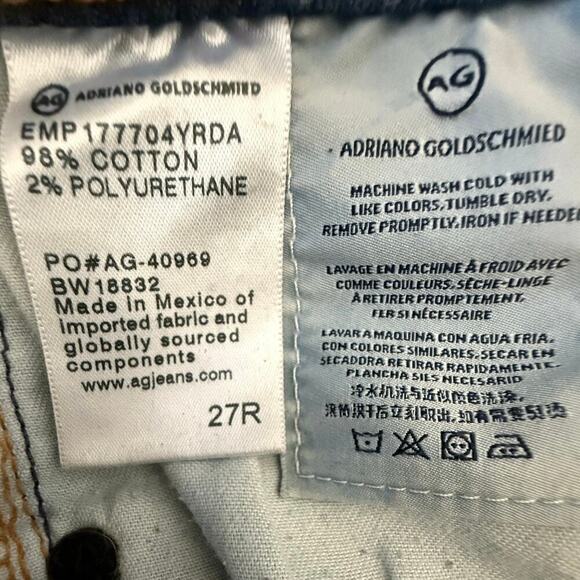 AG Adriano Goldschmied Farrah High Waist Skinny Jeans Women’s Size 27R - Picture 13 of 14